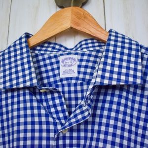Brooks Brothers Shirts - Brooks Brothers Plaid Cotton Button Down Shirt Brooks Brothers Shirts - Brooks Brothers Plaid Cotton Button Down Shirt